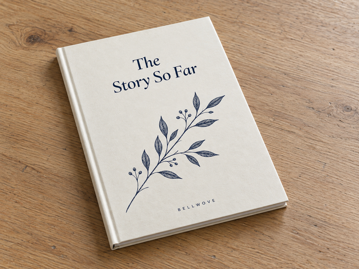 Keepsake Story printed hardcover memoir